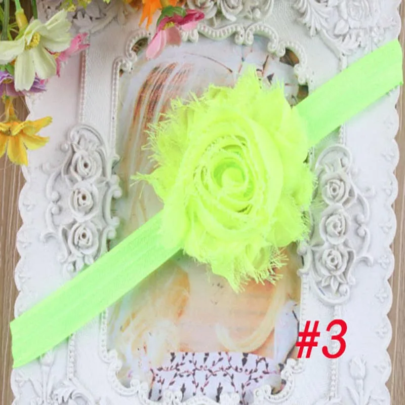 Большой цветочный повязка на голову ребенка одеваться ну вечеринку аксессуары