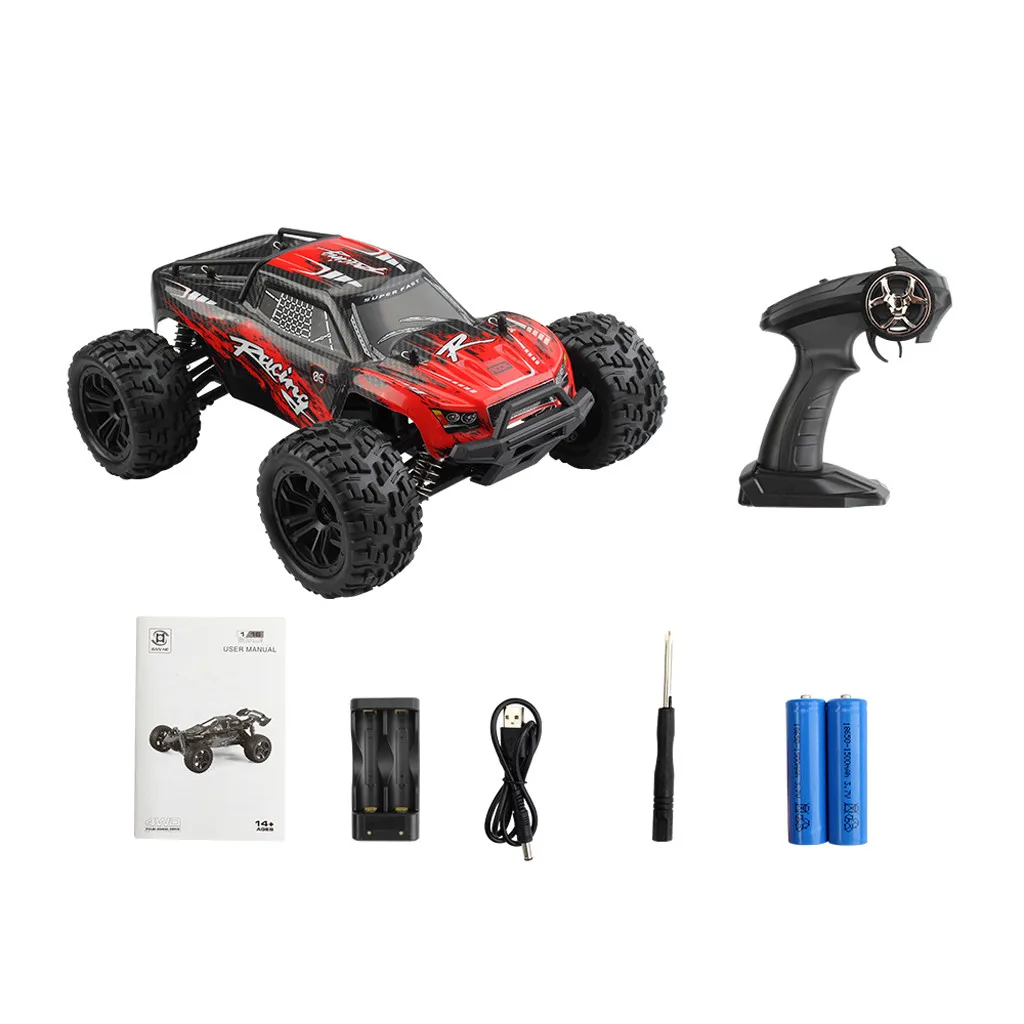 Радиоуправляемый внедорожник G174 1/16 2,4G 4WD 36 км/ч высокоскоростной внедорожник Bigfoot RC автомобиль RTR подарки для мальчиков Z415