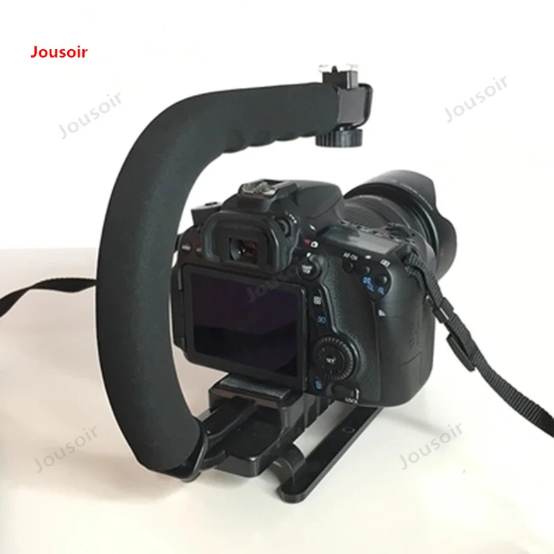 C-Frame SLR DV lamp connection Bracket Low angle shooting portable rack stabilizer CD50 T03 | Электроника