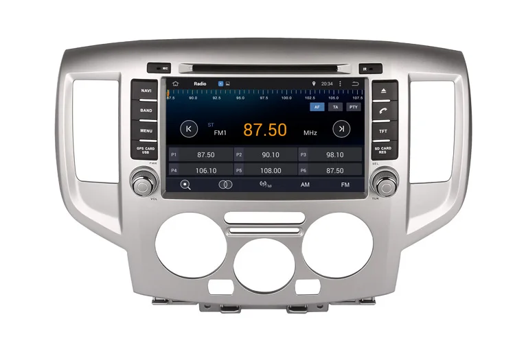 Восьмиядерный android 9,0 автомобильный dvd gps мультимедийный плеер для nissan NV200 2009- Автомобильный Аудио Стерео Авторадио головное устройство wifi usb