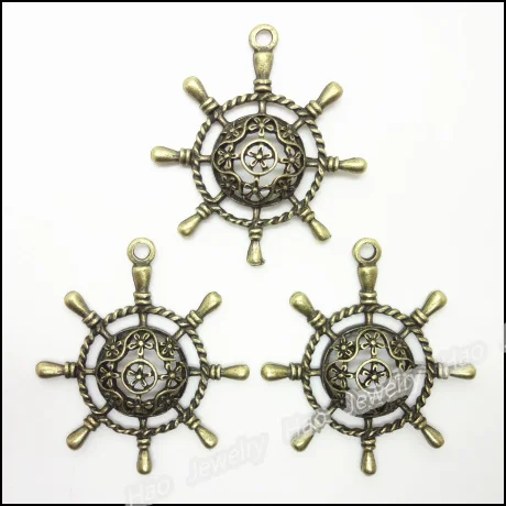 24 шт. винтажные подвески подвеска в виде шлема античная бронза цинковый сплав