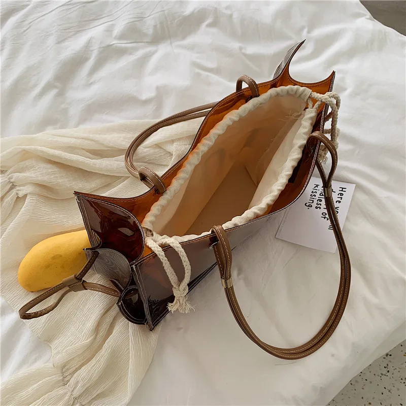 Водонепроницаемая нейлоновая Складная Большая Сумка тоут черная вместительная