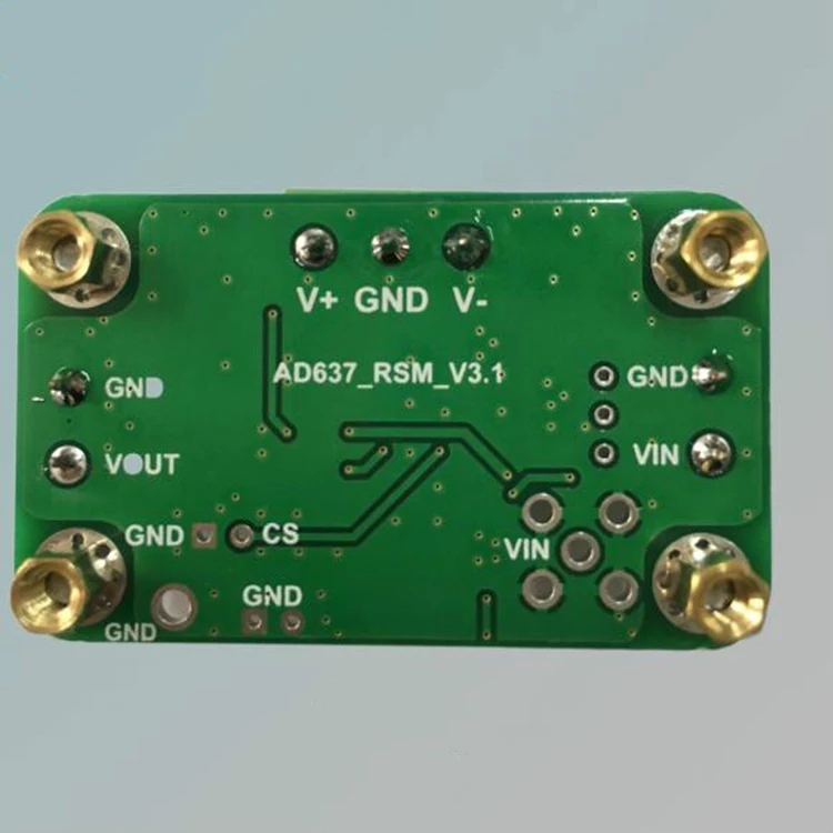 AD637 Module RMS Detection No Potentiometer Adjustment Accuracy Peak (cycle) | Инструменты