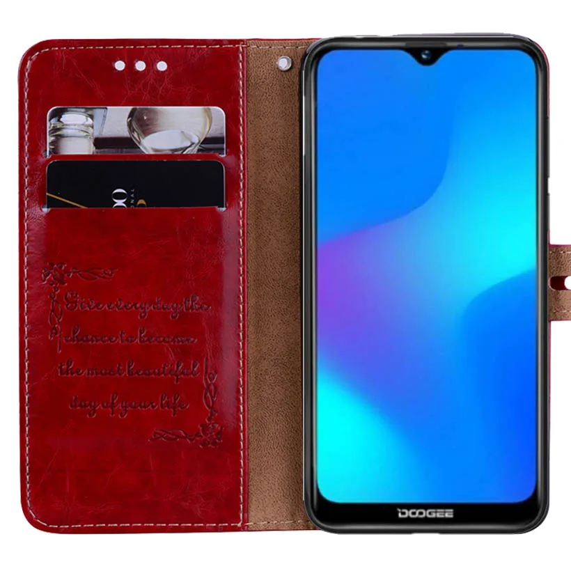 Newest Wallet Case For Doogee Y8 Phone Cover Back 6.1&quot 100% Special PU Leather Flip Strap | Мобильные телефоны и