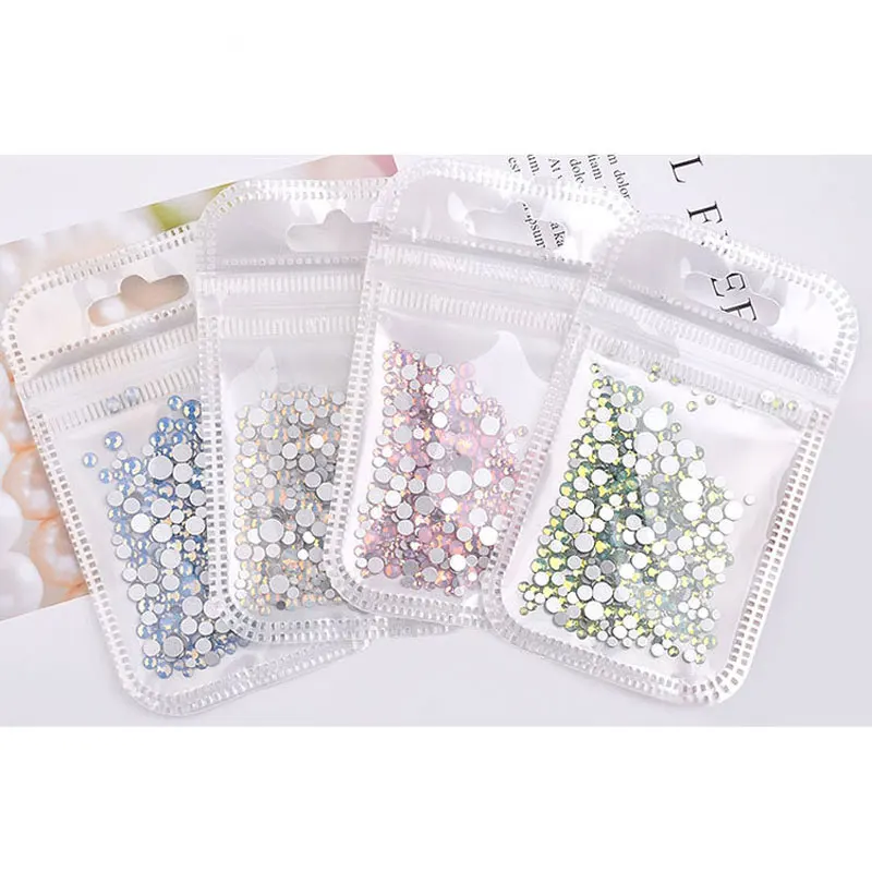 350 шт. искусственные драгоценные камни разные размеры | Красота и здоровье