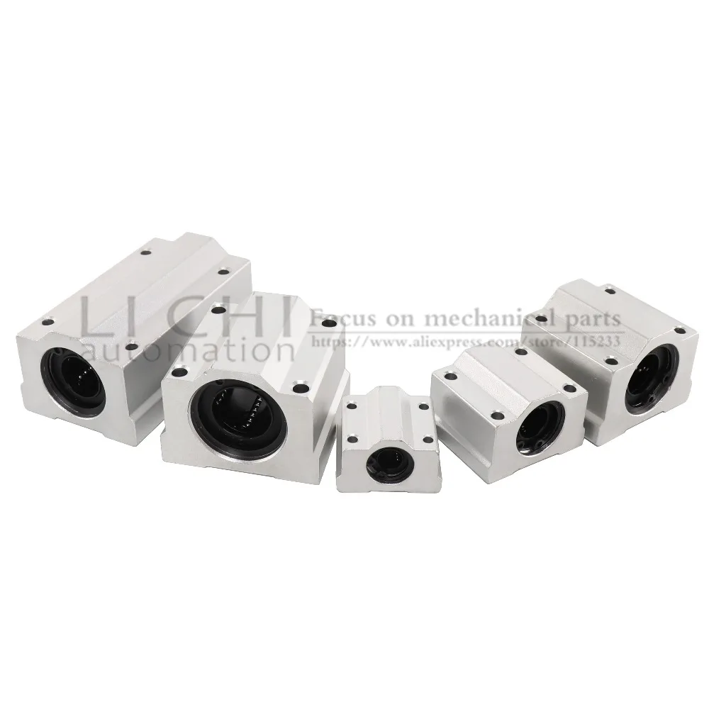 SC6UU SCS6UU SCS8UU SCS10UU SCS12UU SCS16UU SCS20UU Линейный шарикоподшипник блок для вала 3d priter ЧПУ маршрутизатор мотор