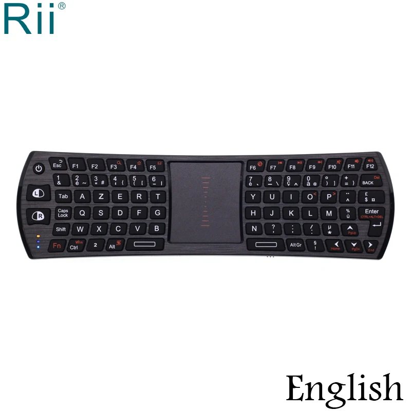 

[20pcs] Original Rii i24T 2.4GHz Mini Wireless Keyboard with TouchPad Mouse for Andorid TV Box, Mini PC, Coumpter