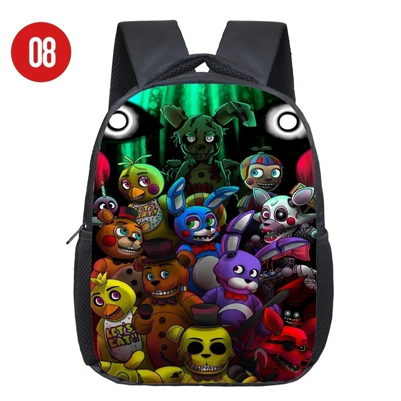 12 дюймов рюкзаки Five Nights At Freddy's» «пять ночей у Фредди» Дети школьные сумки с рисунком персонажей из игры «пять ночей в Фредди» распылитель ранцевого типа для детей дошкольного возраста сумка путешествия рюкзак Капитан Америка Рюкзак