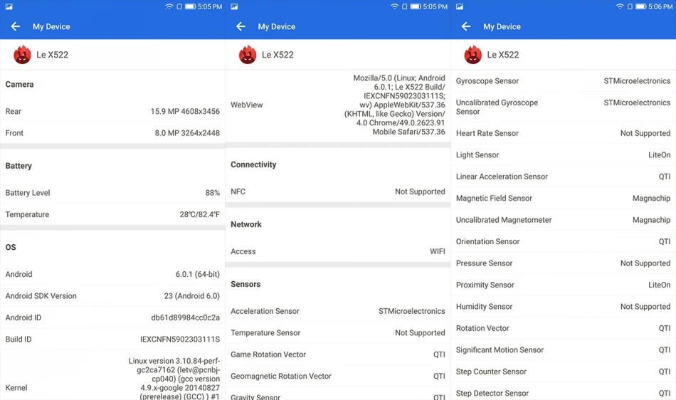 Смартфон LeEco Letv Le2 X526 X520 с глобальной прошивкой, 5,5 дюймов, Восьмиядерный процессор Snapdragon 652, 3 Гб ОЗУ, 32 ГБ/64 ГБ, 3000 мАч, 4G LTE, мобильный телефон