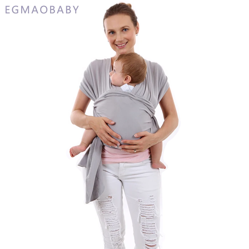 Egmaoaby слинг-кенгуру для новорожденных, мягкая дышащая накидка для младенцев, комфортная накидка для кормления грудью