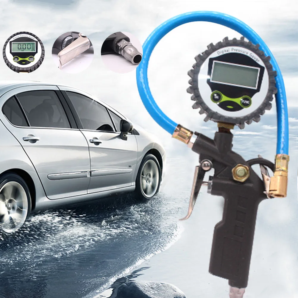 Датчик давления воздуха в шинах Удобный насос инструмент прочный и цинковый