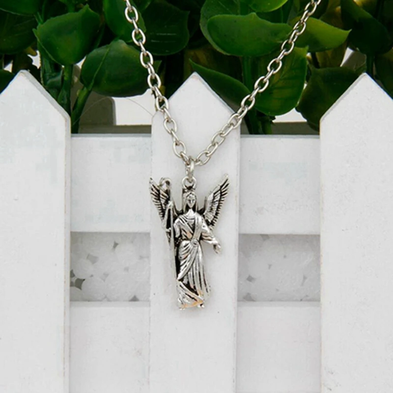 Горячее старинное серебряное серое черепаховое белка Ангел 19 вид очарование