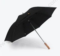 14mm aluminium hand open 750t nylon memory cloth taiwan formosa rattan wooden solid business umbrella straight bamboo parasol