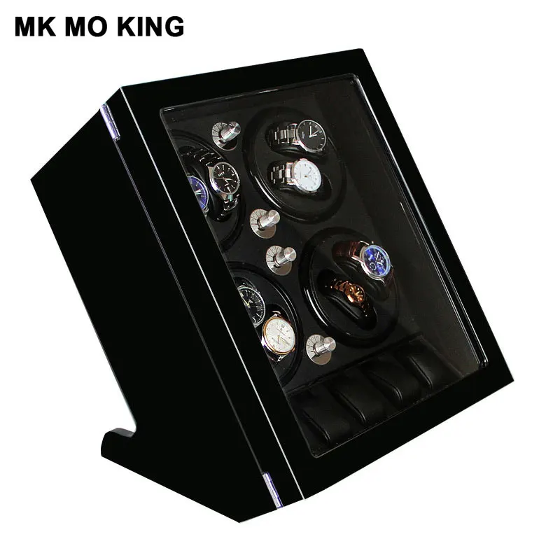 Чехол с деревянным дисплеем Автоматическая Подарочная коробка верхней цепочкой