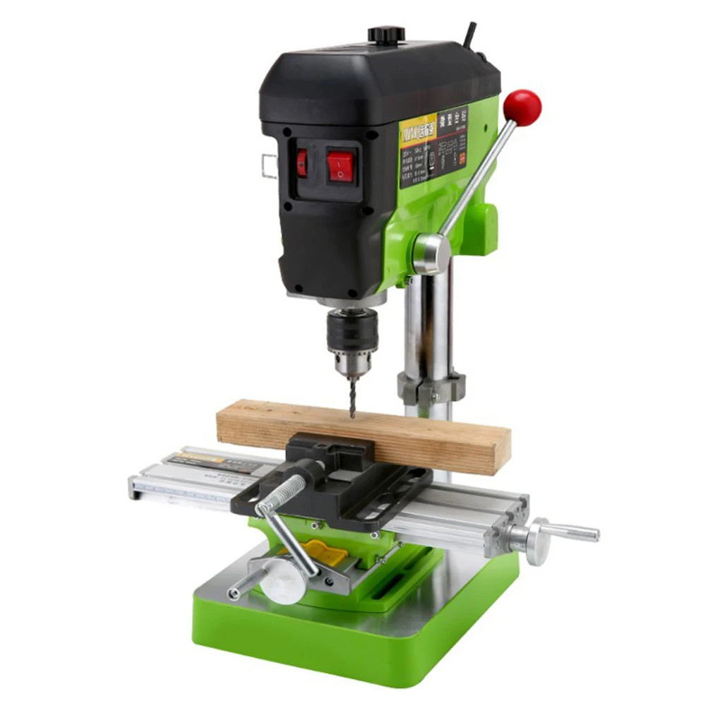 

Precision multifunction Milling Machine Bench drill Vise worktable X Y-axis adjustment Coordinate table+2.5" Parallel-jaw vice