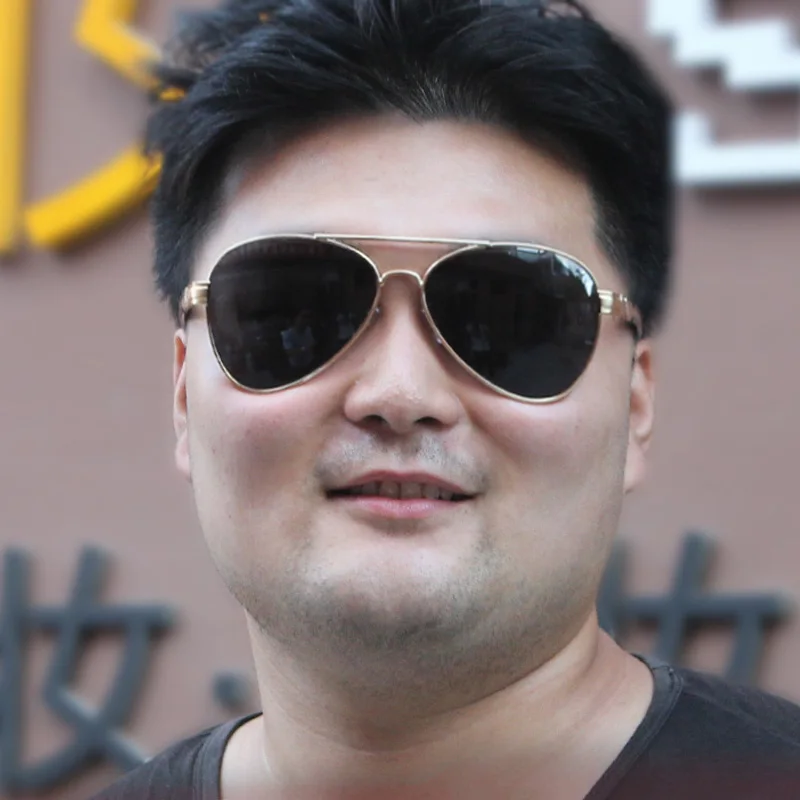 165 мм поляризационные солнцезащитные очки больших размеров мужские брендовые