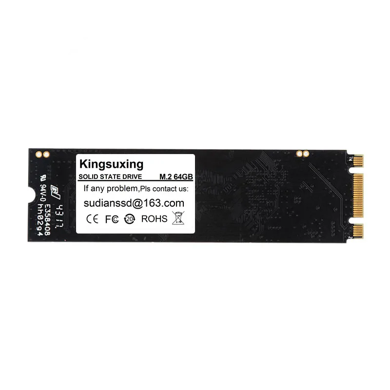 Kingsuxing M.2 SSD 64 ГБ 128 256 HDD 2280 мм NGFF SATA III 6 ГБ/сек. Внутренний твердотельный жесткий диск