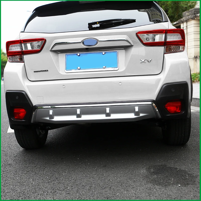 Для Subaru XV 2017 2018 2019 бампер заднего тела Защита от скольжения защитный Накладка для