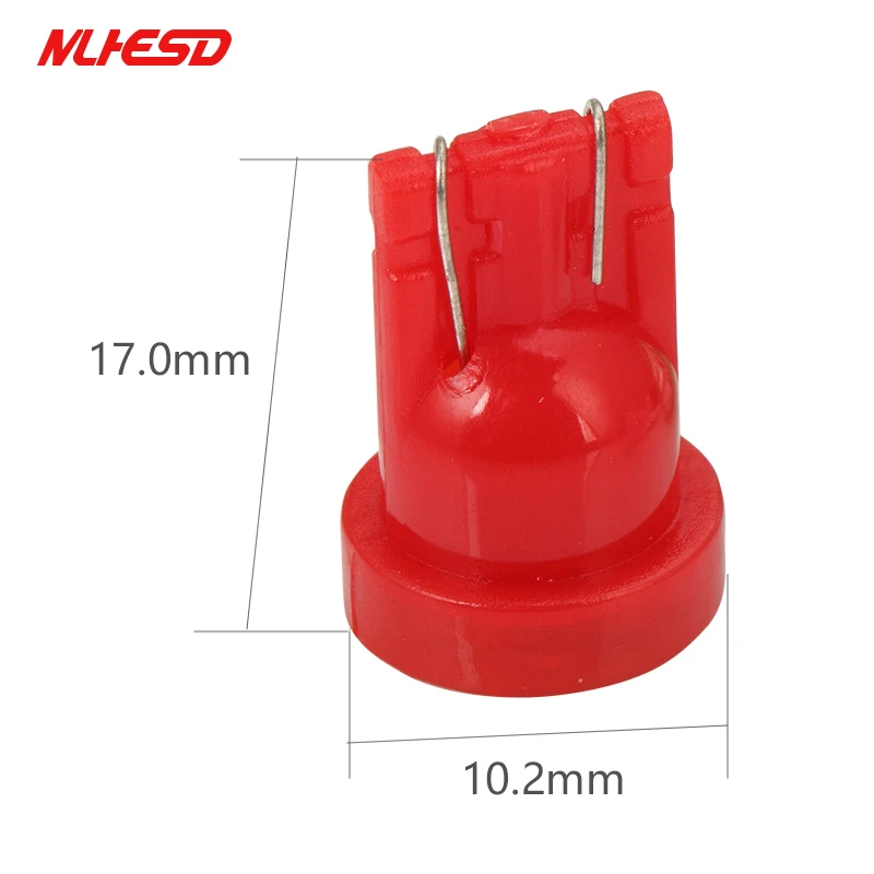 10X T10 3SMD 7014 светодиодный 3 7020 1 5 Вт белого и синего цвета красный зеленый желтый W5W