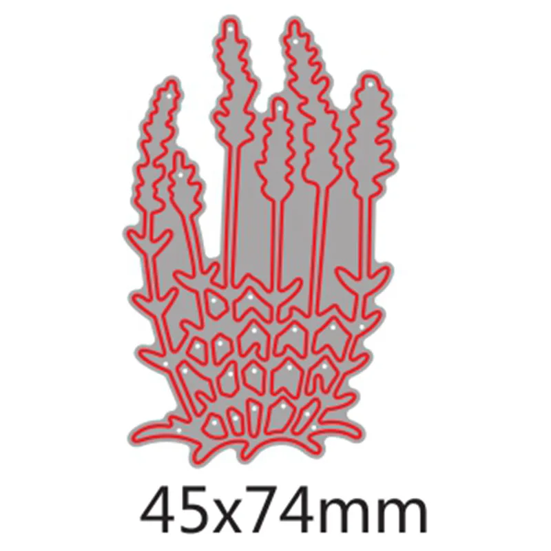 Лаванда штамп металлические штампы трафареты для сделай сам Скрапбукинг альбом