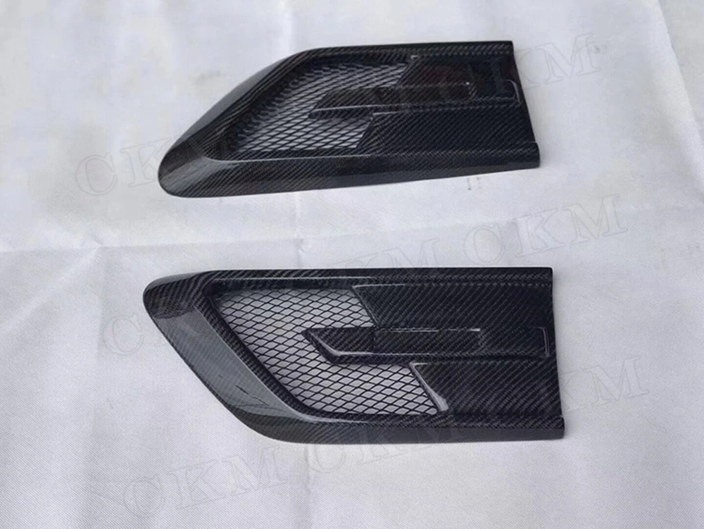 Бампер передний из углеродного волокна C класса обшивка крыла для Mercedes W205 C200 C300 не