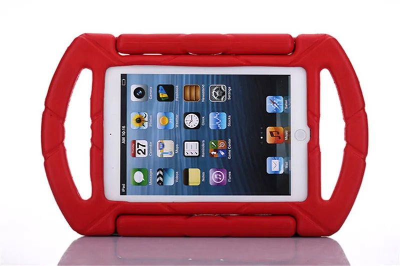 Новые детские 3D Мультфильм Ручка Стенд кожаный чехол для iPad Air 1 2, 5, 6, Pro 9,7 мягкая пена противоударный чехол для iPad 9,7+ стилус