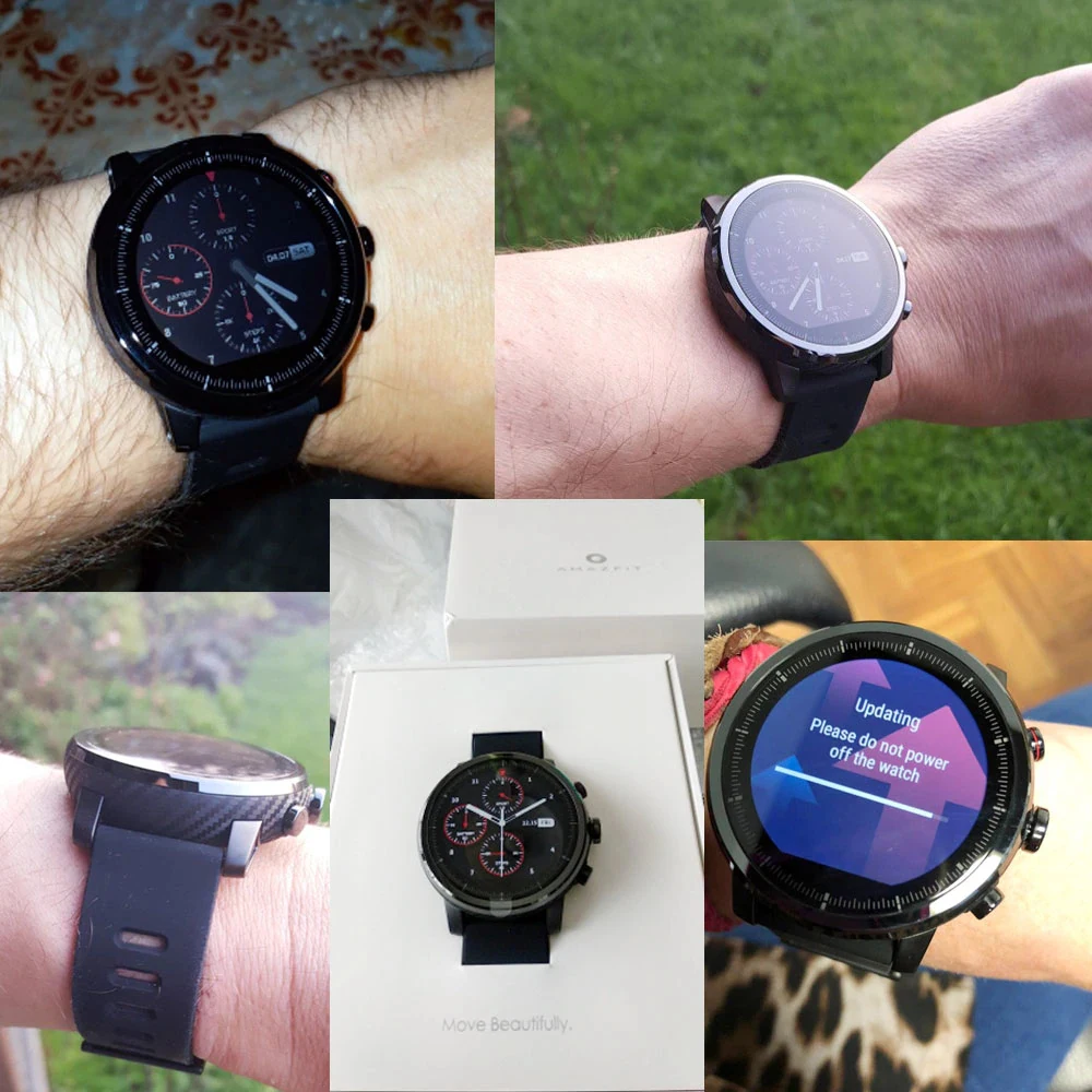 Глобальная версия Xiaomi Huami Amazfit 2 Stratos Pace монитор сердечного ритма Смарт-часы с gps 5ATM