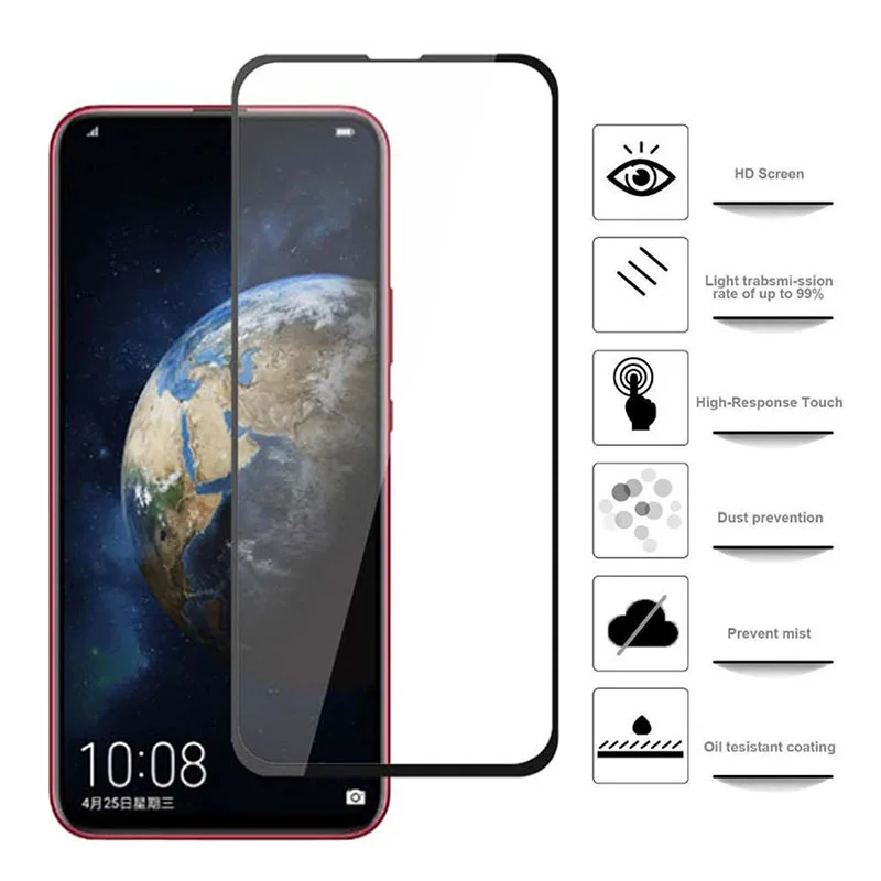 Закаленное стекло с полным покрытием для Huawei Honor Magic 2 защитная пленка экрана Magic2