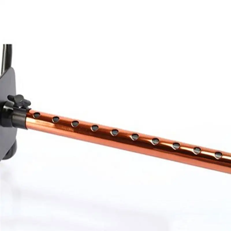 Прямая бронзовая трость практичная из алюминиевого сплава с четырьмя ножками