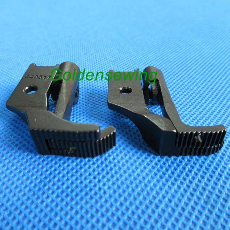 Для CONSEW 206RB SINGER 111 211W левая и правая ступня на молнии набор ступней для прогулок |