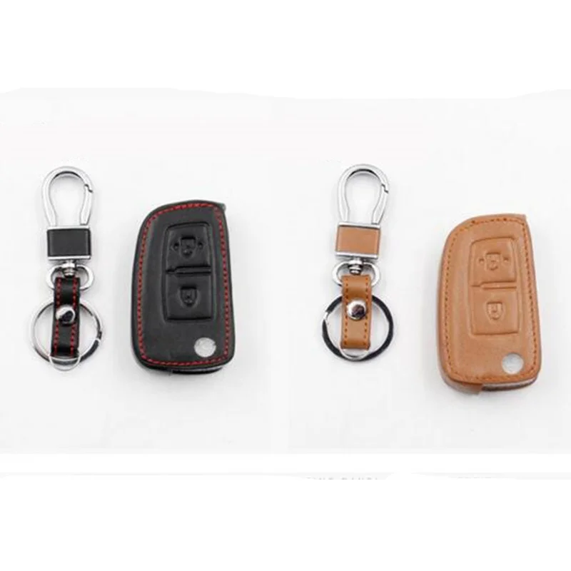 Кожа автомобильный брелок Ключи чехол для Nissan Qashqai X-Trail Murano Maxima Altima Juke 2 Пуговицы ключ оболочки