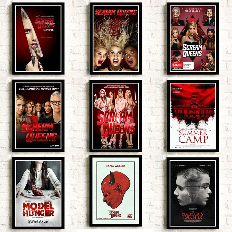 Плакат с криком и королевой прозрачная картина настенные наклейки украшение для