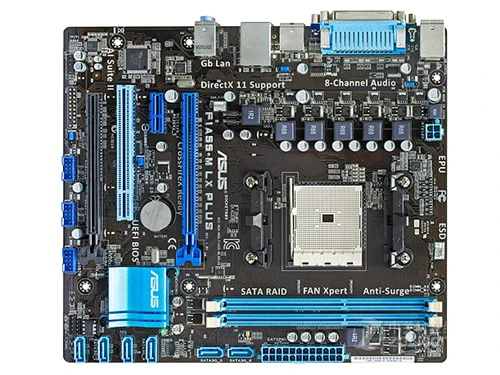 ASUS F1A55-M LX PLUS DDR3 гнездо FM1 Gigabit Ethernet настольная материнская плата