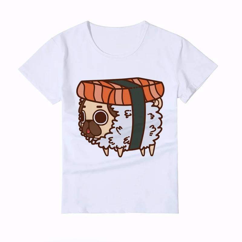 Летняя детская футболка с забавной собачкой Детская принтом леденца и собаки