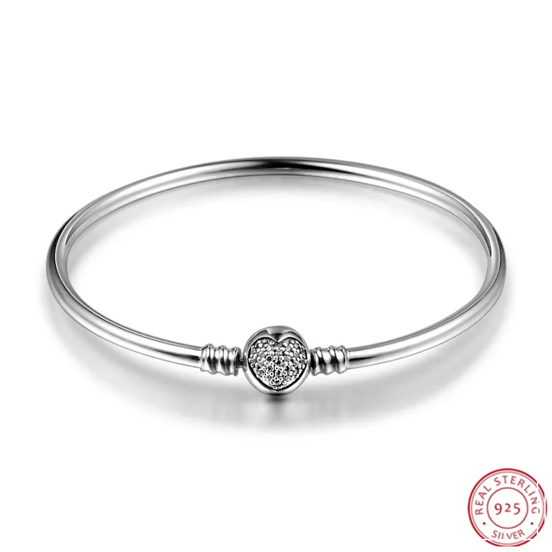 Подарок на день матери круг любви розовые браслеты CZ для женщин ювелирные