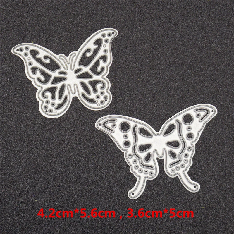 Новый с металлической бабочкой резки Скрапбукинг фигурки животных ручной работы