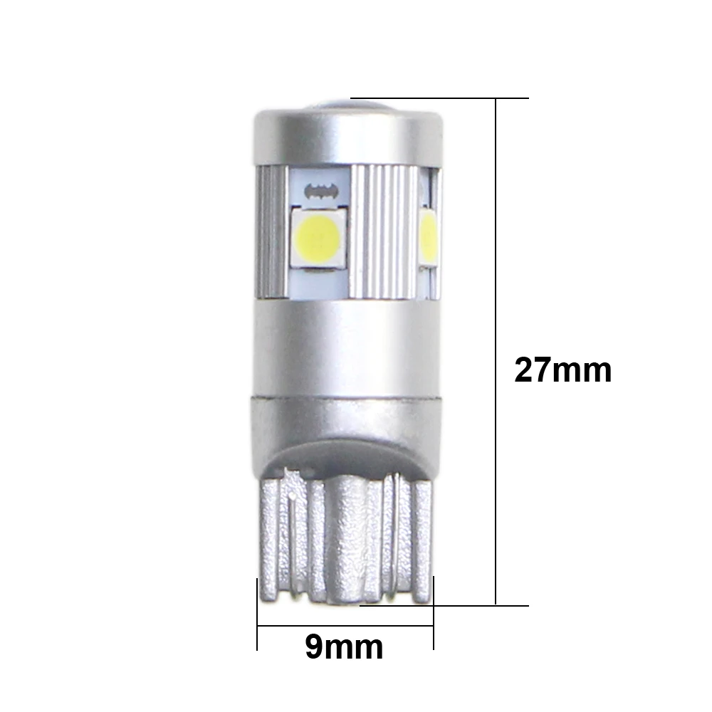 KEIN 2 шт. W5W светодиодные автомобильные лампы t10 3030 5smd Светодиодные Автомобильные