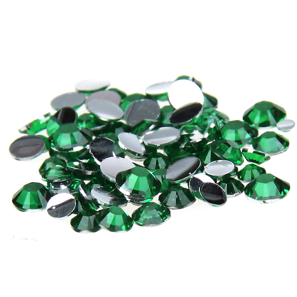 16 green 3 мм, 1000 шт, полимерные Стразы для 3D ногтей, для украшения ногтей, Круглые, для рукоделия, для изготовления ювелирных изделий - Цвет: 16 green