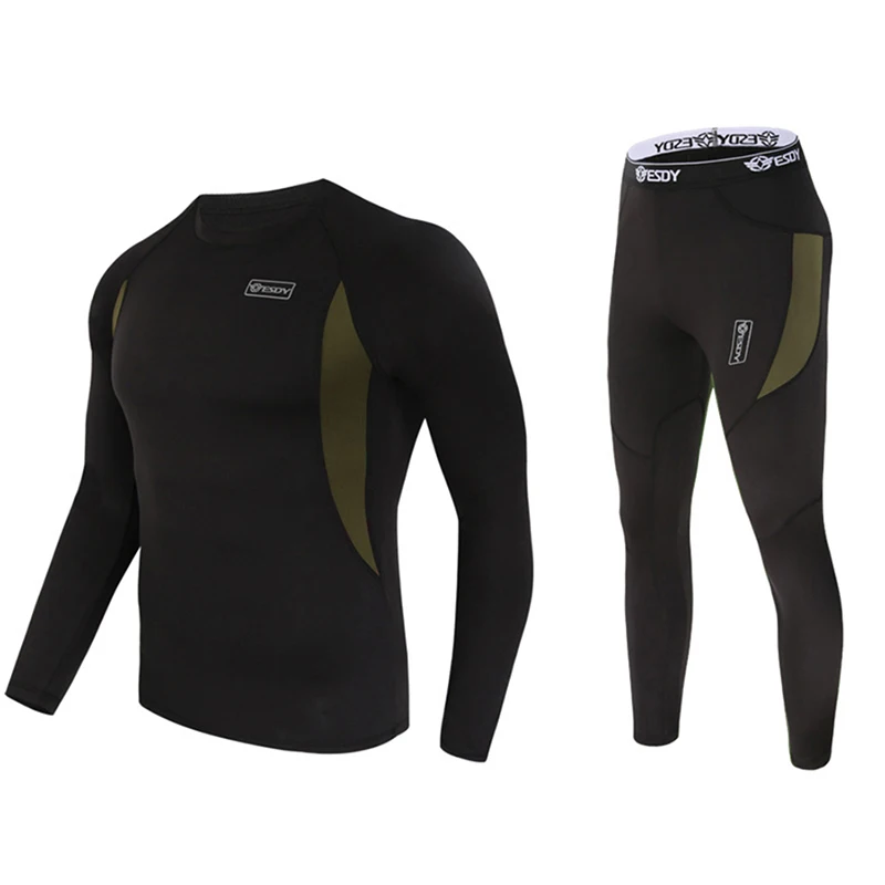 Утепленное термобелье для спорта на открытом воздухе костюм физическая одежда