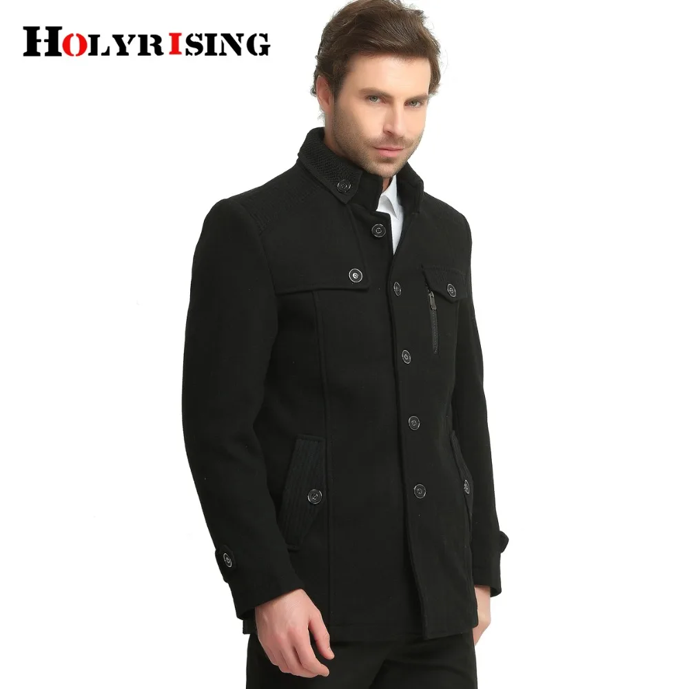 HOLYRISING, мужское шерстяное пальто, модное, мужское, пальто, развивающее свою мораль, зимняя куртка, распродажа, ветровка, куртка, пальто#130005