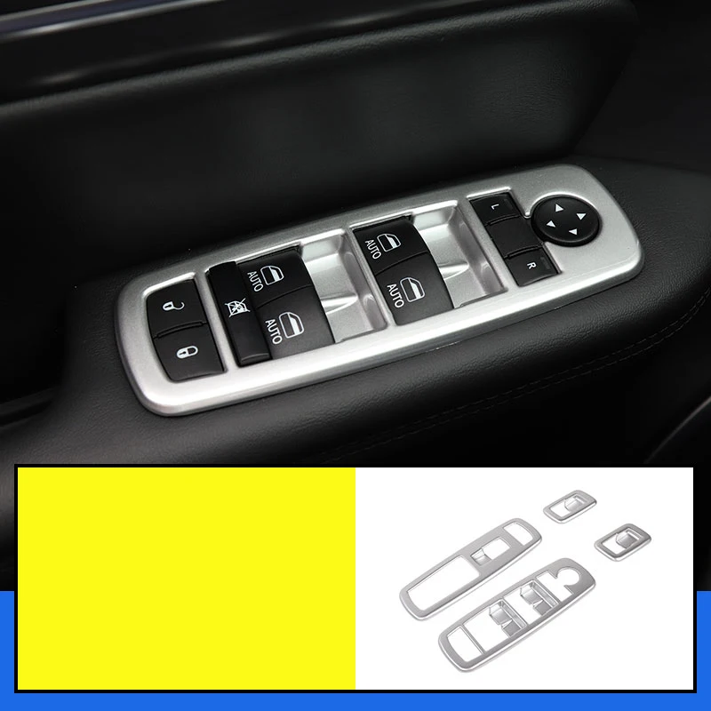 Lsrtw2017 Abs Car Interior Central Control Decorations for Jeep Grand Cherokee 2011 2012 2013 - Название цвета: window control panel