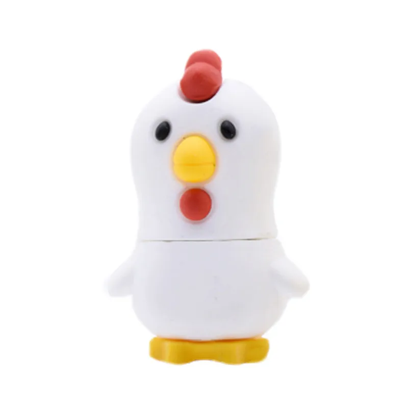 Флеш накопитель для курицы USB флеш Дональд Дак Флешка 8 ГБ 4 16 карта 32 Гб 64