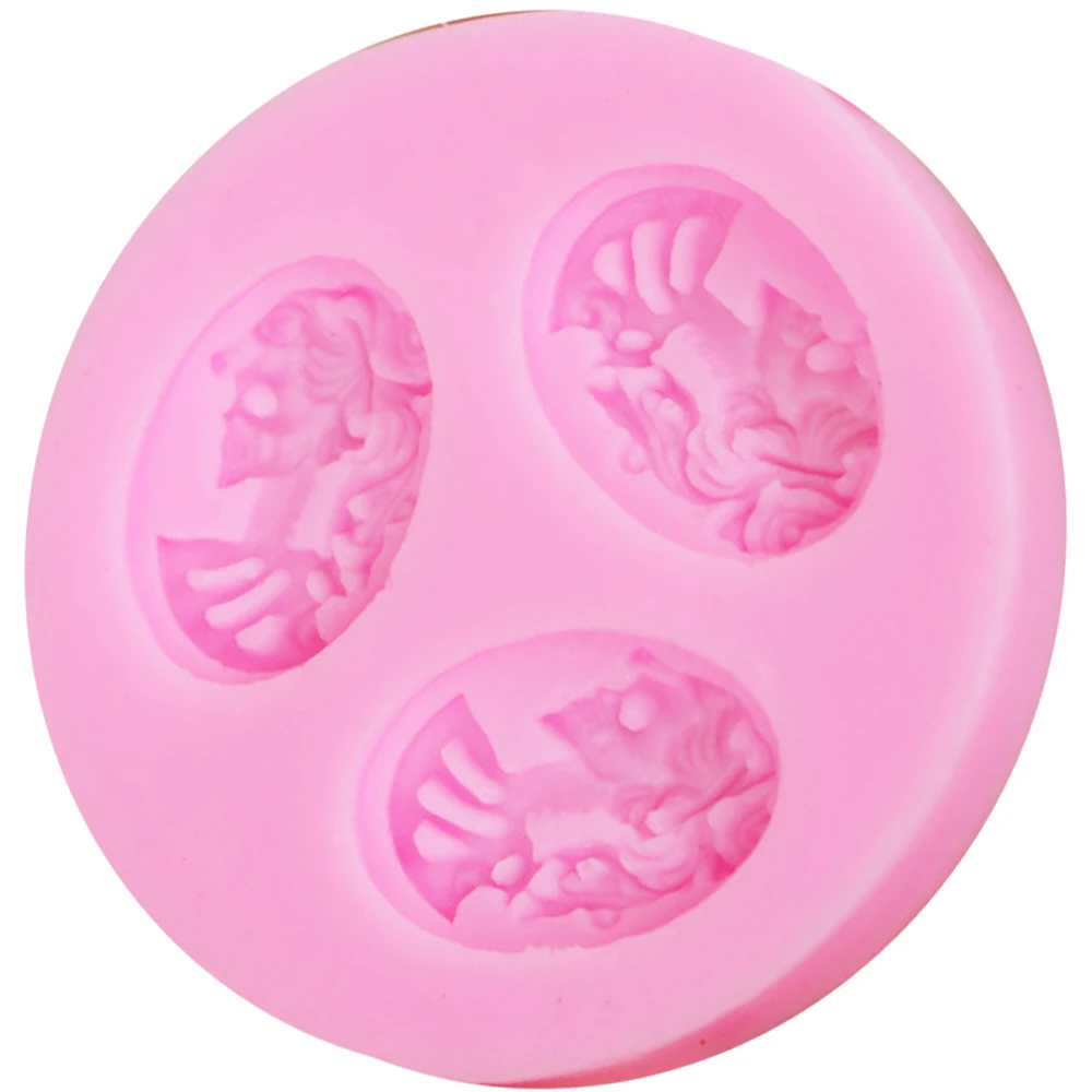 Byjunyeor M757 эпоксидная смола дизайн череп девушка леди голова Скелет силиконовая