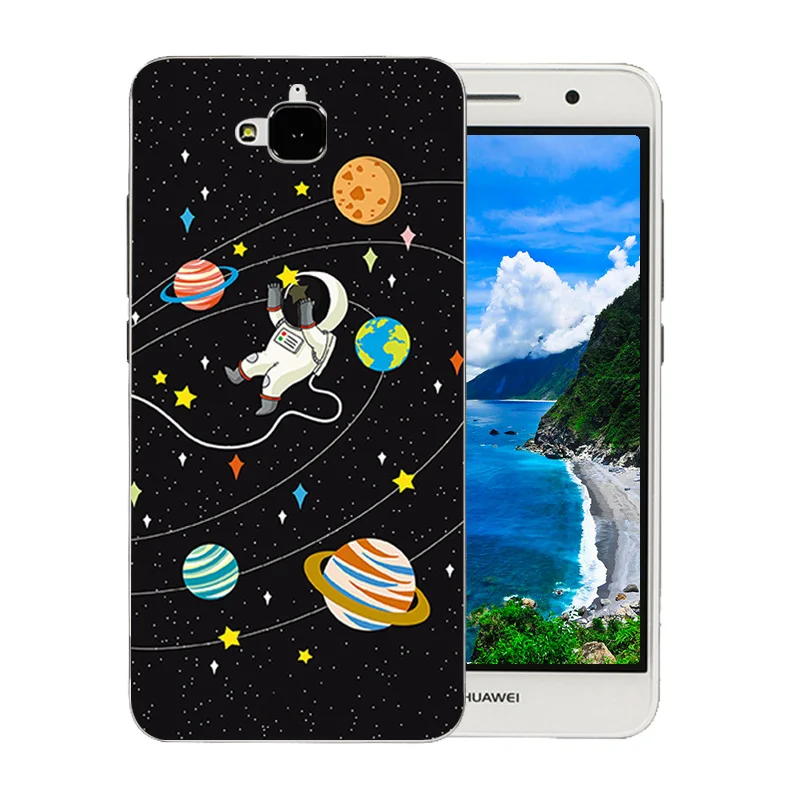 Роскошные матовые 5 0 дюйма для Huawei Y6 Pro мягкие чехлы телефонов с ледяным узором Honor