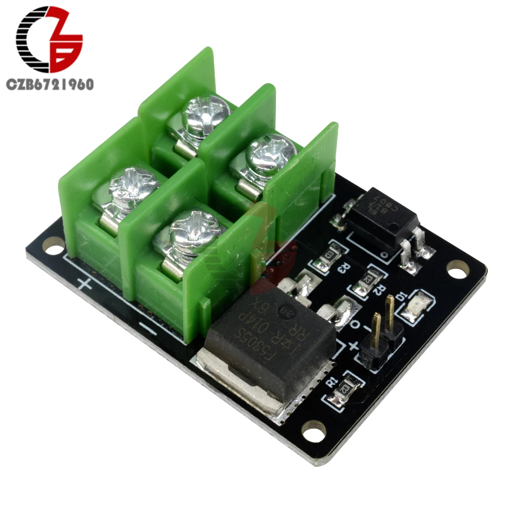 Модуль MOSFET для Arduino 3 в 5 В низкий контроль высокое напряжение 12 24 36 модуль контроля