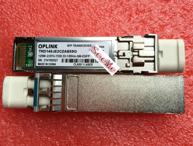 

OPLINK TRD148JE2CZAB59G 125M-2.67G-1530.33-120KM-SM-ESFP fiber optical transceiver