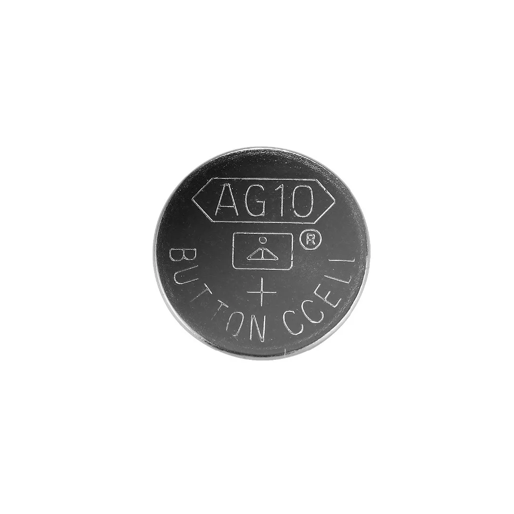 10 шт./лот = 1 упаковка AG10 LR1130 389 LR54 SR54 SR1130W 189 L1130 кнопочный Аккумулятор для часов