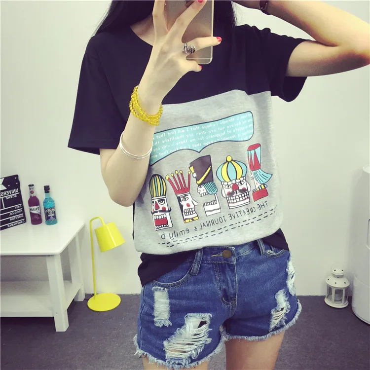 Топ для кормящих женщин летняя футболка с коротким рукавом и принтом кормления