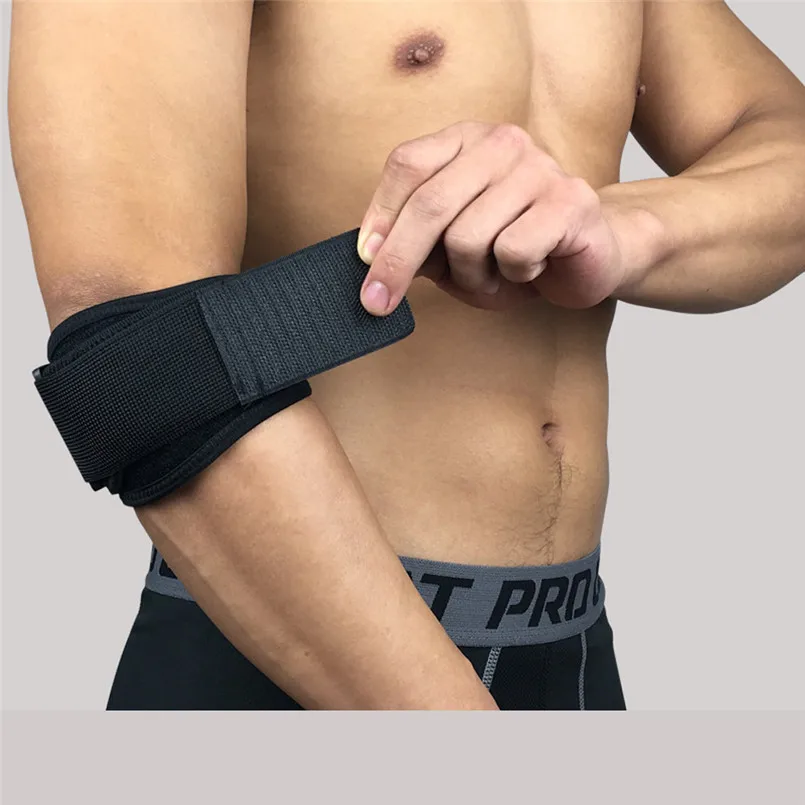 Outdoor Sports Elbow Support Brace Pad Injury Aid Strap Guard Wrap Band | Спорт и развлечения