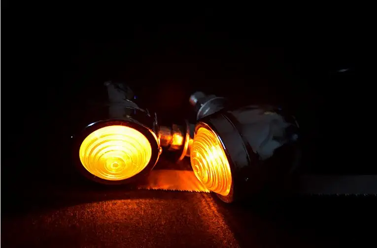 Бесплатная доставка 4x черный сигнал поворота мотоцикла для чоппера Bobber Cafe racer |